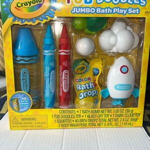 Crayola Tub Doodle Jumbo Bath Play Set.